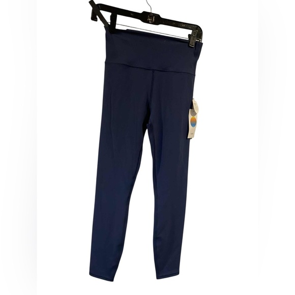NWT Vuori all the feels leggings BLUE COAST Size S - Picture 1 of 5
